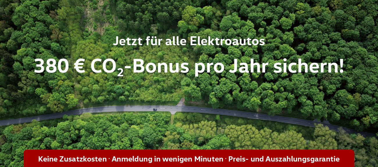 CO2 Bonus für E-Autos