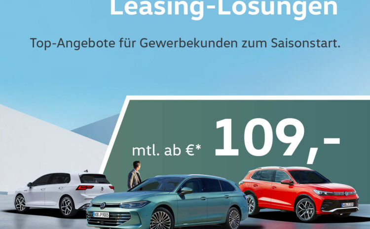  Volkswagen Gewerbe Leasing Aktion