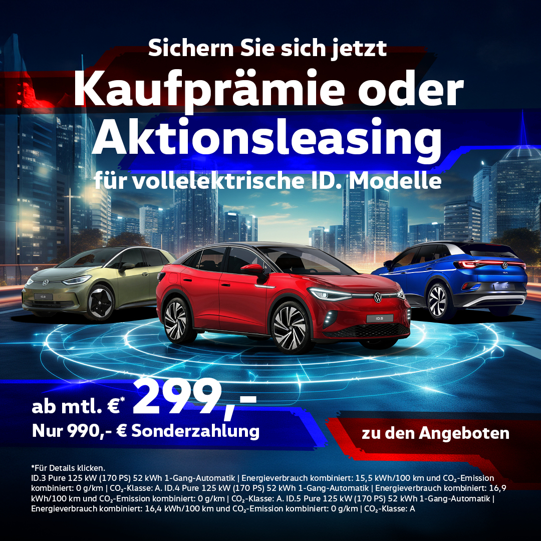 Beitragsbild VW ID.Sonderleasing Aktion Q2