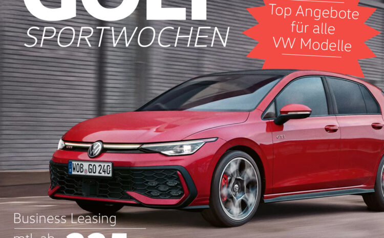  Golf Gewerbe Leasing Aktion