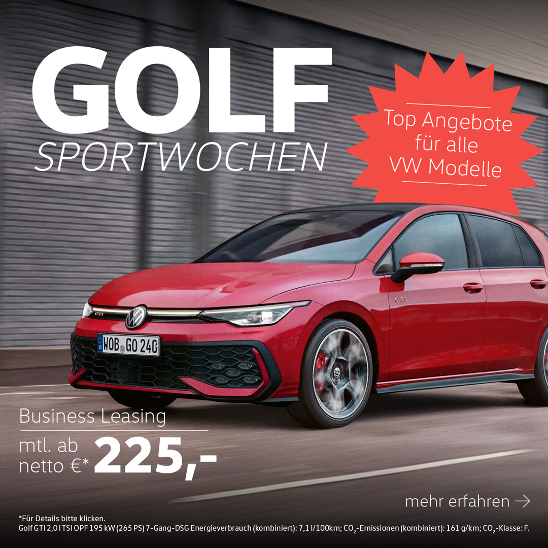 Golf Gewerbe Leasing Aktion