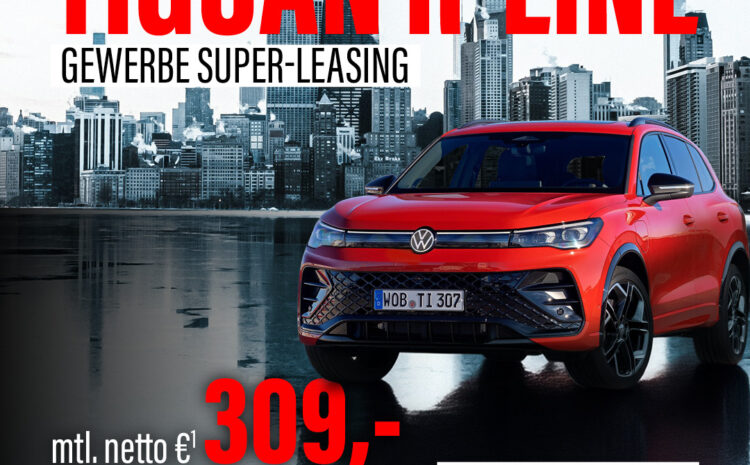  Tiguan R-Line Business Leasing