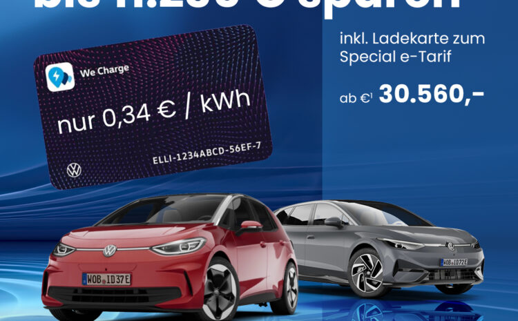  VW ID. Preisvorteil